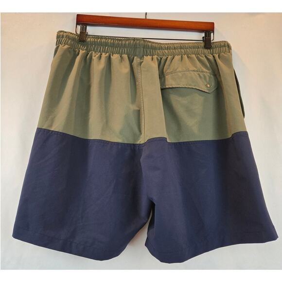 Duluth Trading Company Board Shorts Blue Green Mens XL - Picture 3 of 7